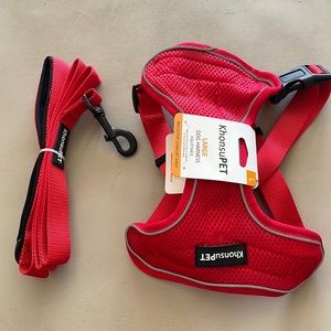 NWT KhonsuPet harness and leash.